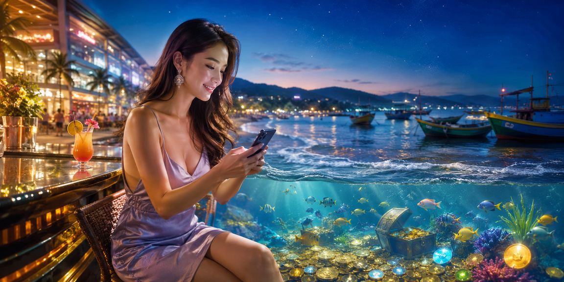 Người chơi trải nghiệm cá cược di động tại bãi biển Mũi Né