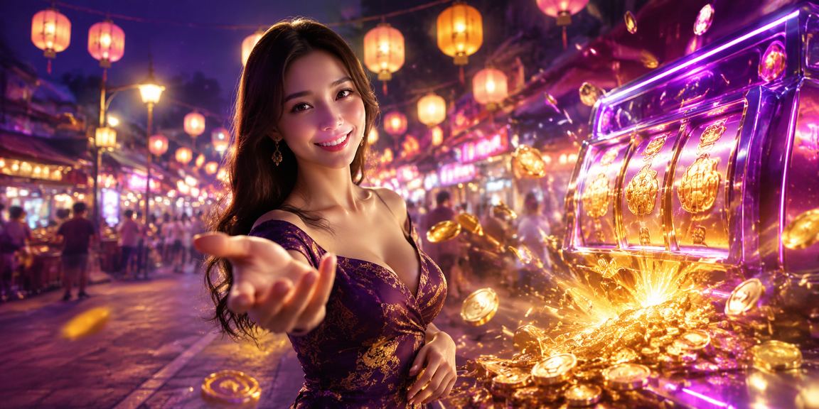 Chợ đêm Phú Quốc sôi động bên trò chơi slot jackpot đêm khuya